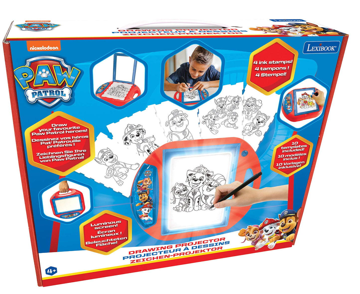 Lexibook Paw Patrol Drawing Projector with Templates