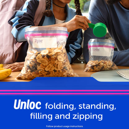 Ziploc Quart Food Storage Bags, 29 Count