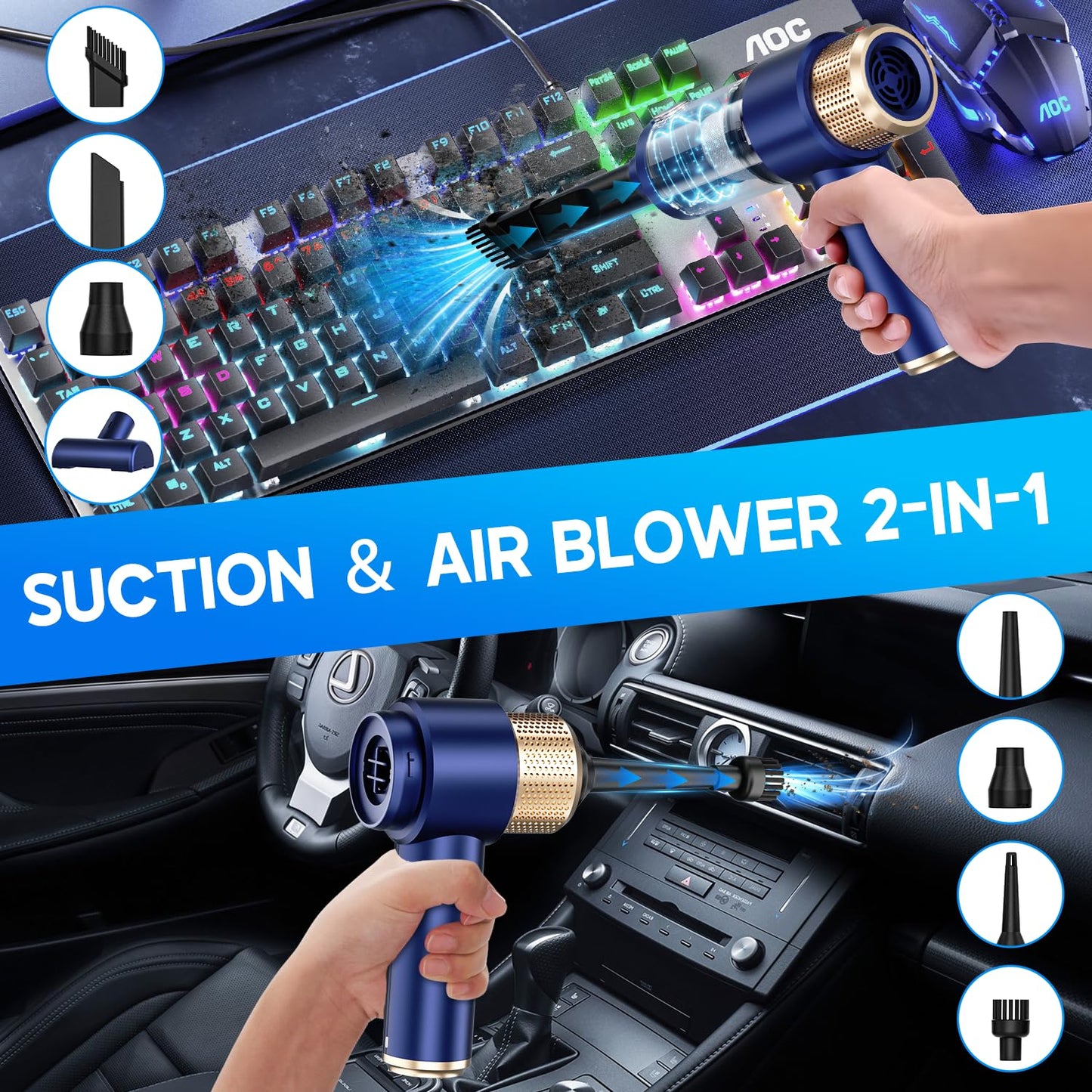 Cordless Handheld Vacuum Cleaner by JONYJ