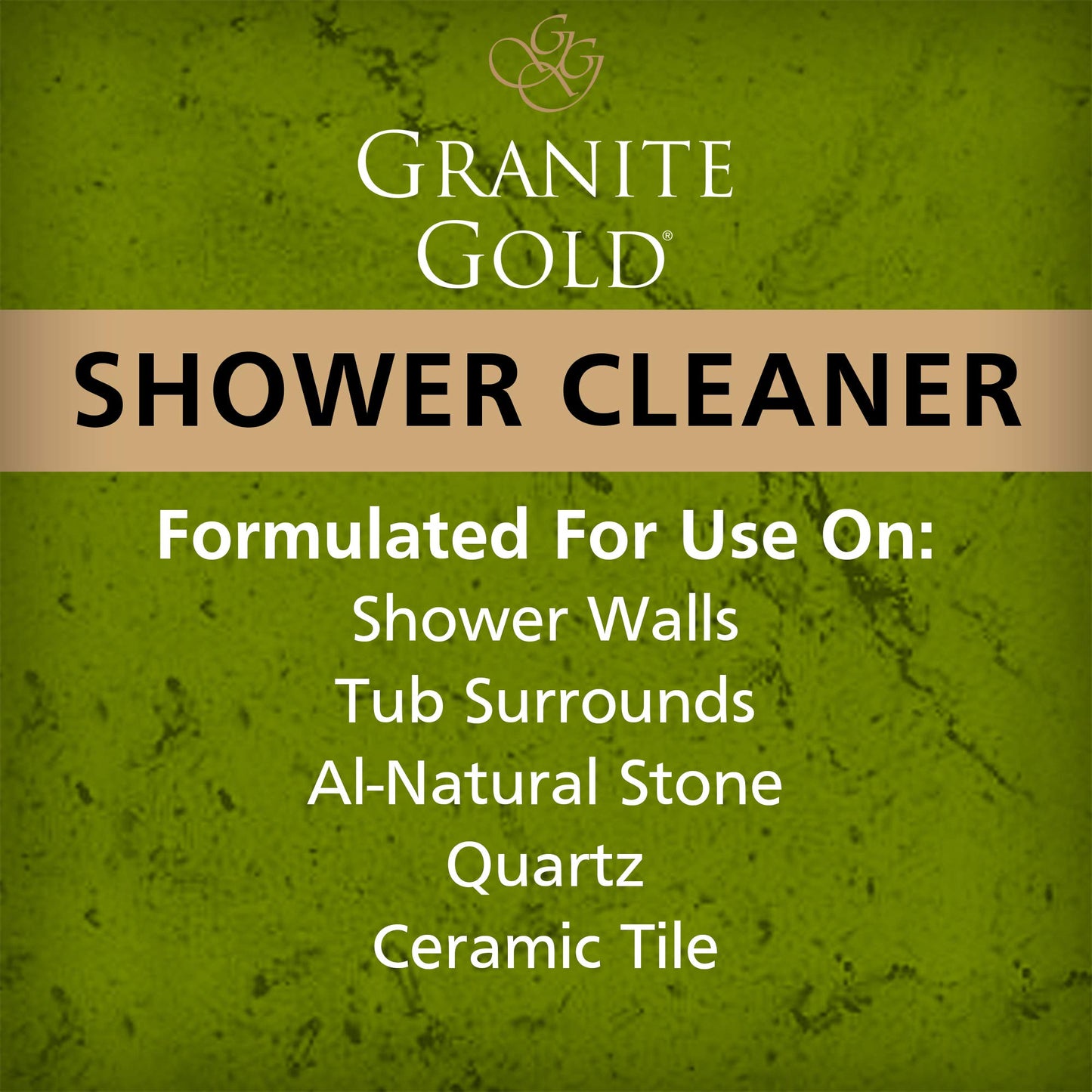 Granite Gold Shower Cleaner for Stone Surfaces