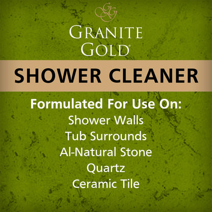 Granite Gold Shower Cleaner for Stone Surfaces