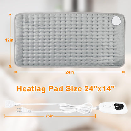 Electric Heating Pad for Back and Neck