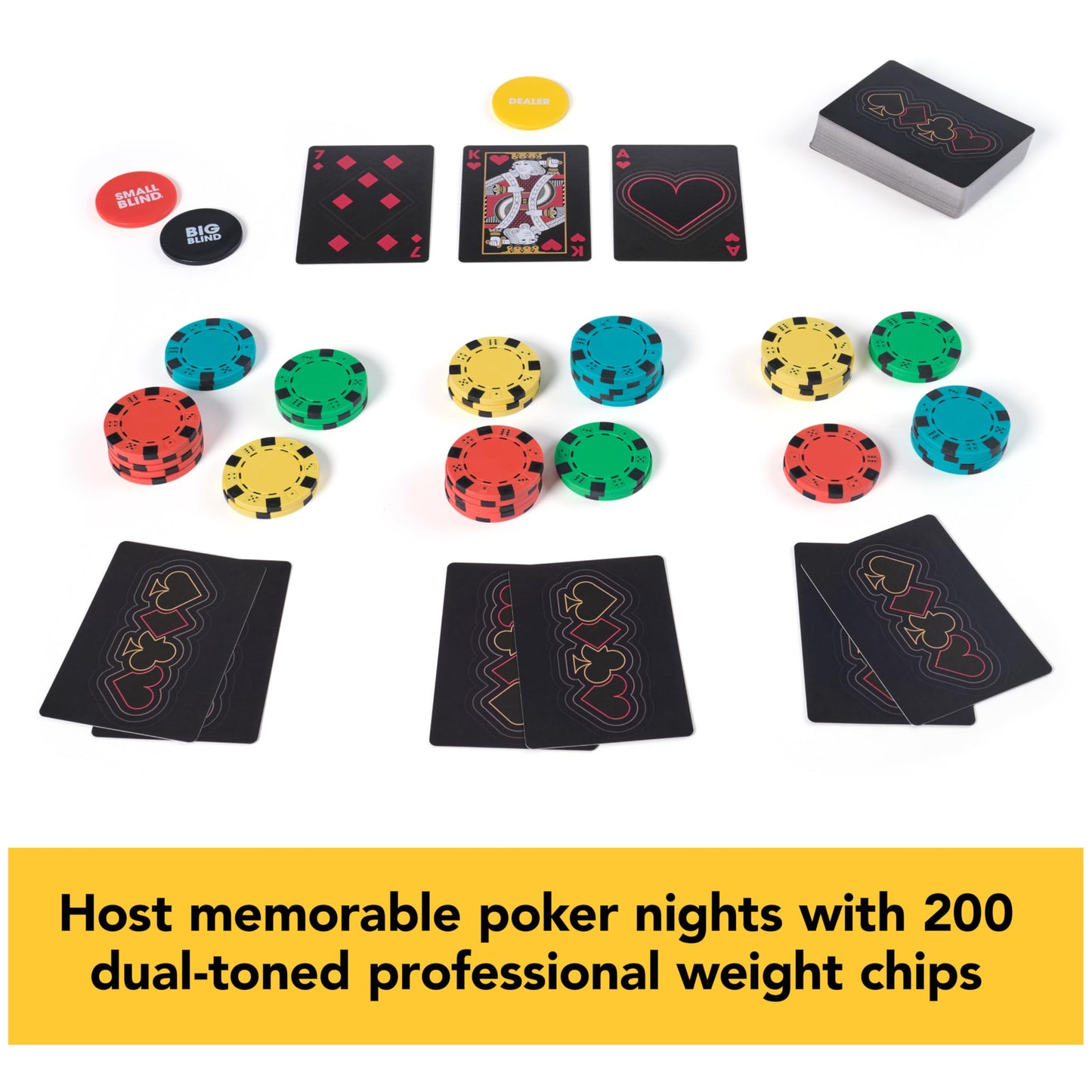 200-Piece Poker Set by Spin Master Games