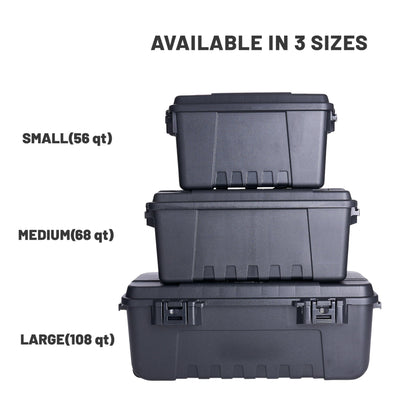 Plano 56-Quart Lockable Storage Trunk for Gear