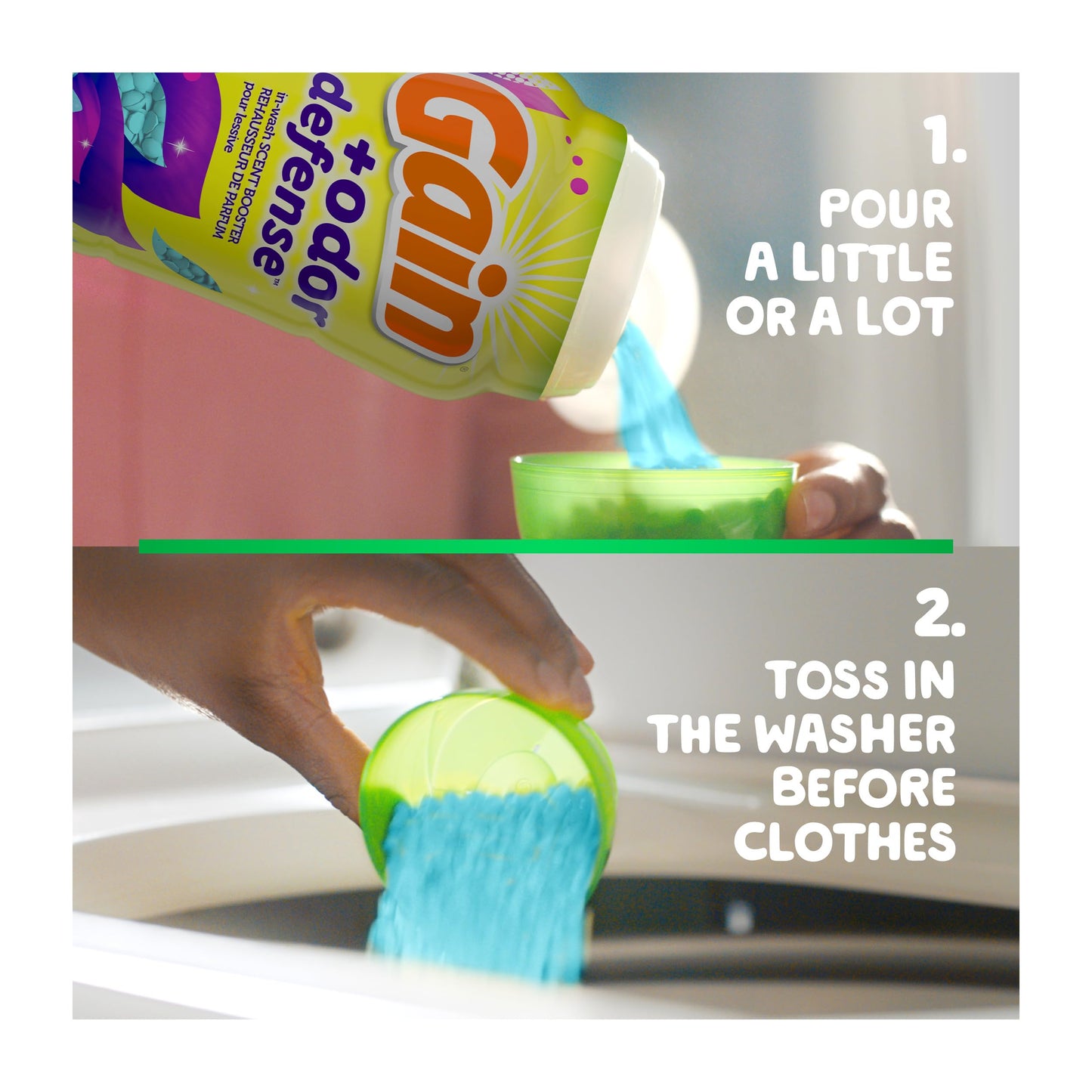 Gain Odor Defense In-Wash Scent Booster 24 oz