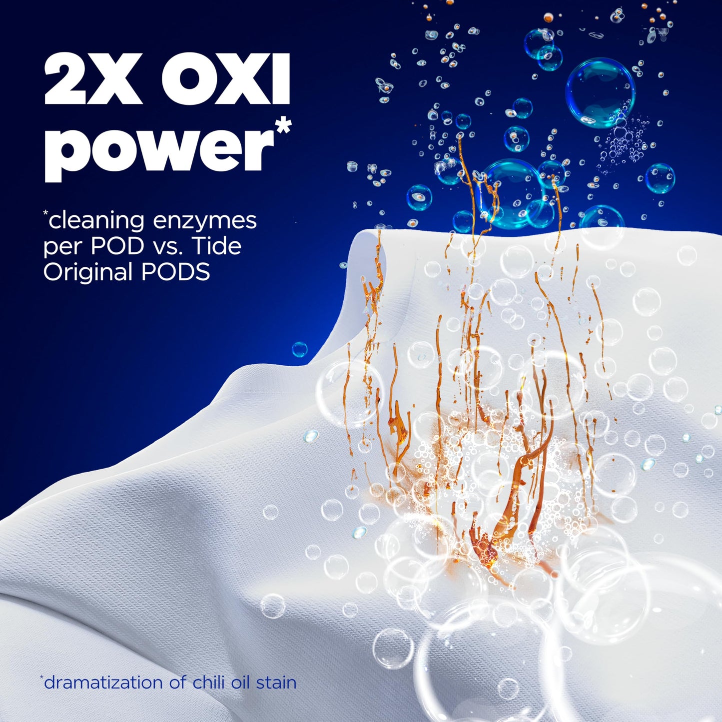 Tide Oxi Boost Laundry Detergent Pods, 45 Count