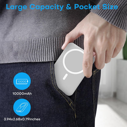 10000mAh OMOTON Magnetic Fast Charging Power Bank