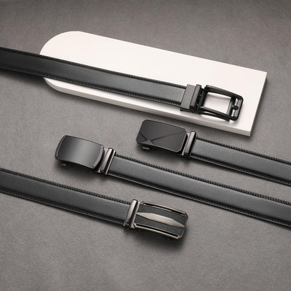 FALAN MULE Leather Ratchet Belt for Men