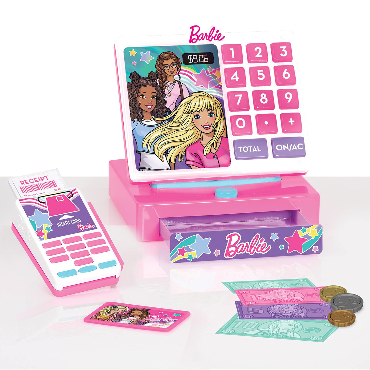 Barbie Cash Register Playset with Sounds and Money
