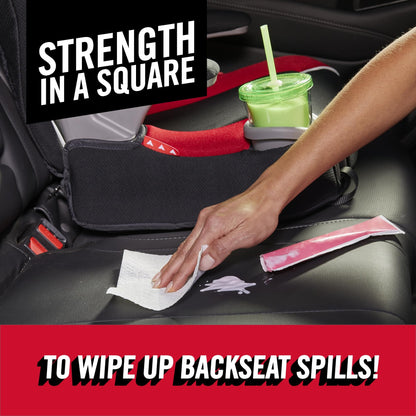 Brawny 12 Family Rolls Tear-A-Square Towels