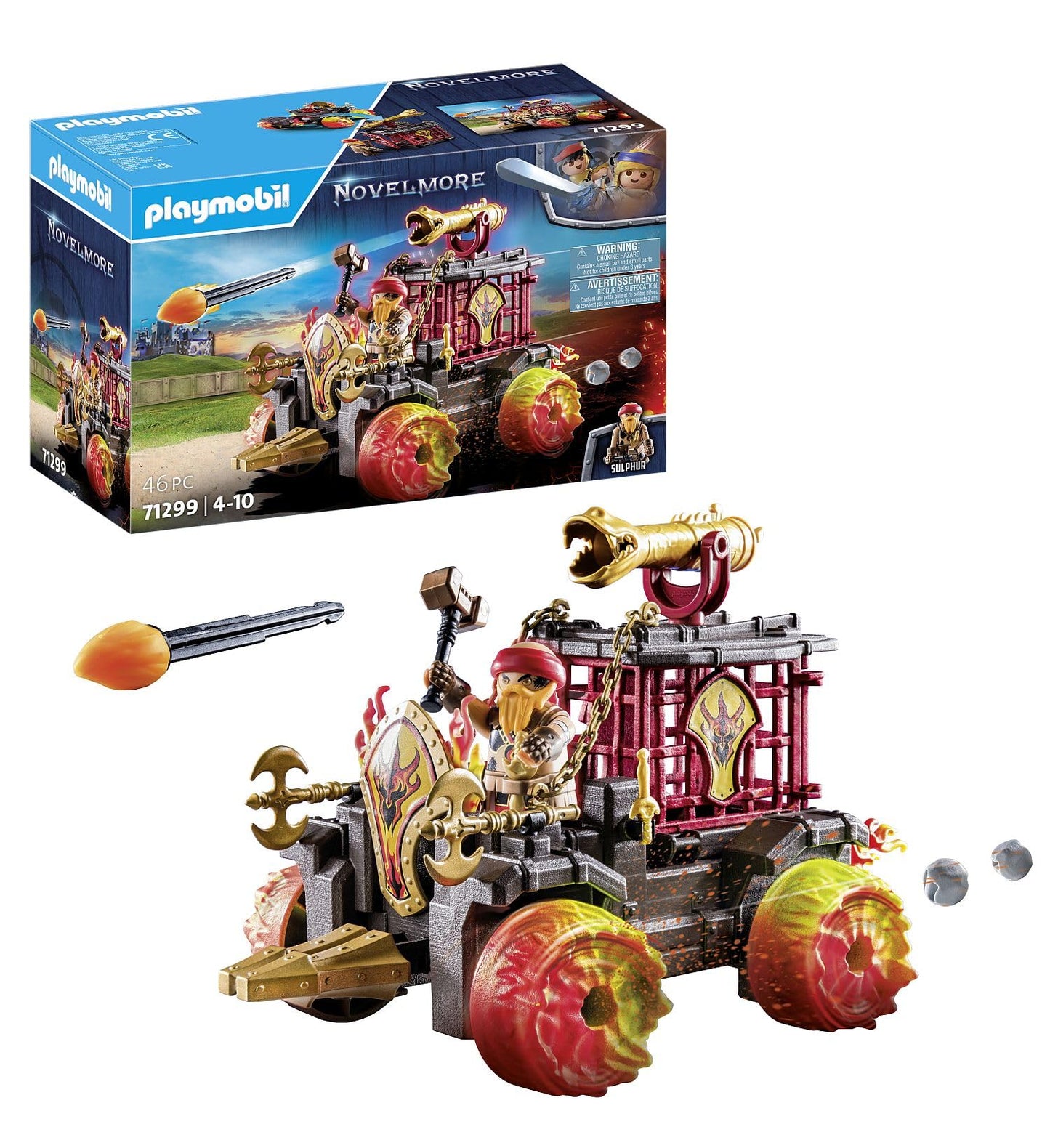 Playmobil Medieval Battering Ram Toy Set