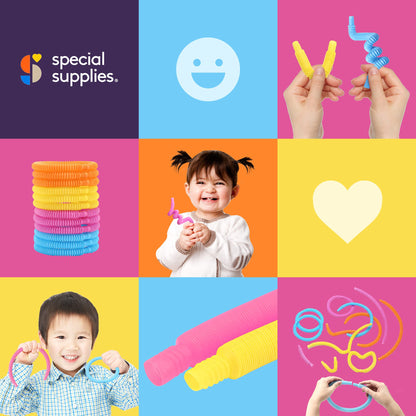 Fun Pull and Stretch Tubes for Kids
