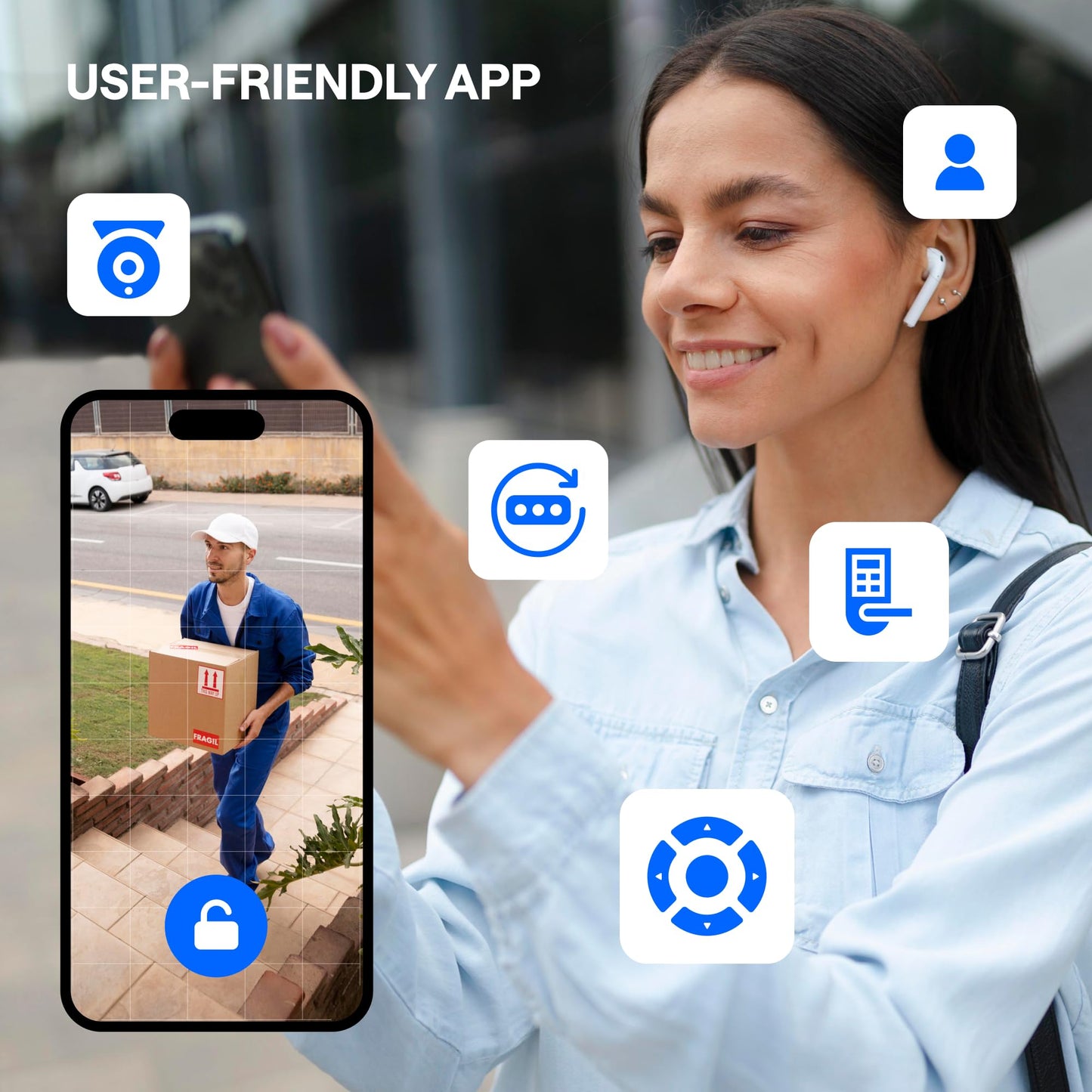 Smart Lock with WiFi Camera - WONDER FAMILY