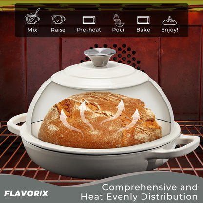 6 Qt Dutch Oven for Sourdough Baking