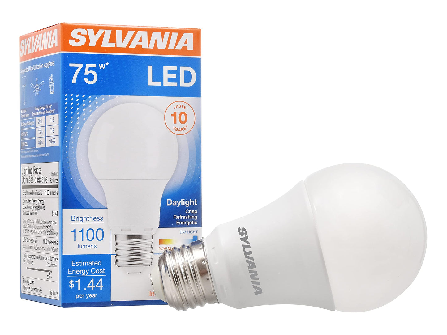 LEDVANCE 75W Equivalent A19 LED Light Bulb