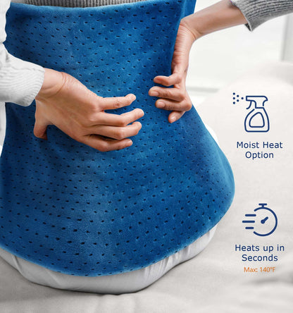 Heating Pad for Back Pain & Cramps