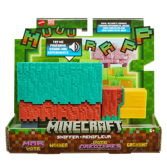 Minecraft Sniffer Action Figure with Game Sounds