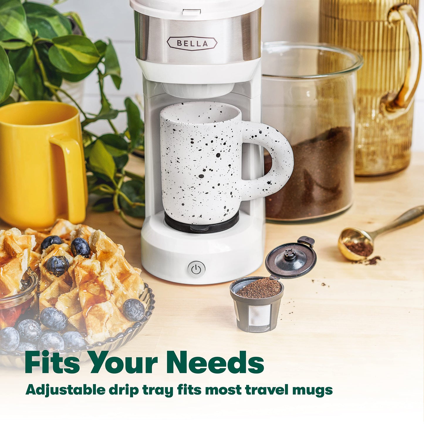 BELLA Dual Brew Single Serve Coffee Maker