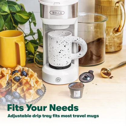 BELLA Dual Brew Single Serve Coffee Maker