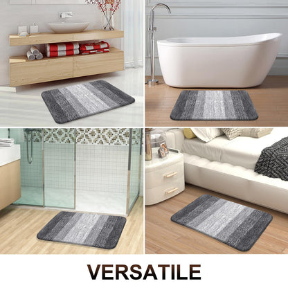 OLANLY Soft Absorbent Microfiber Bath Mat