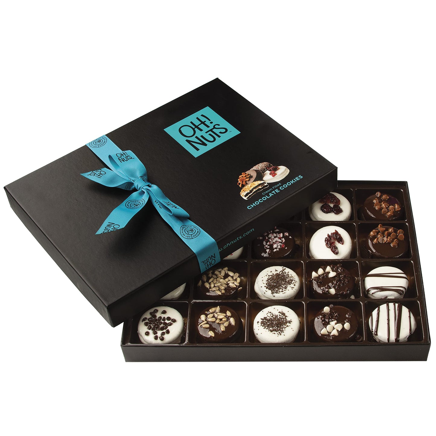 Gourmet Cookie Gift Basket - 20 Assortment Variety