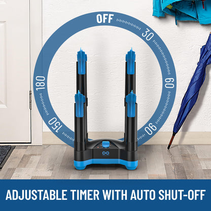 Shoe Dryer with Timer by Everlasting Comfort