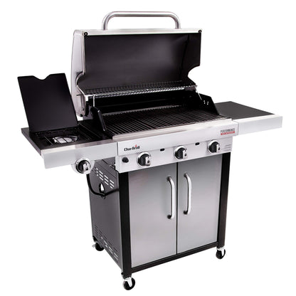 Char-Broil 3-Burner Propane Gas Grill with Side Burner