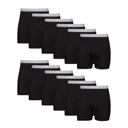 Hanes Men's Moisture-Wicking Briefs, 12 Pack