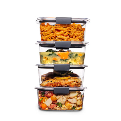 Rubbermaid 4-Pack Airtight Food Storage Containers