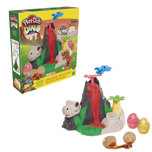 Play-Doh Dino Crew Volcano Playset with Slime