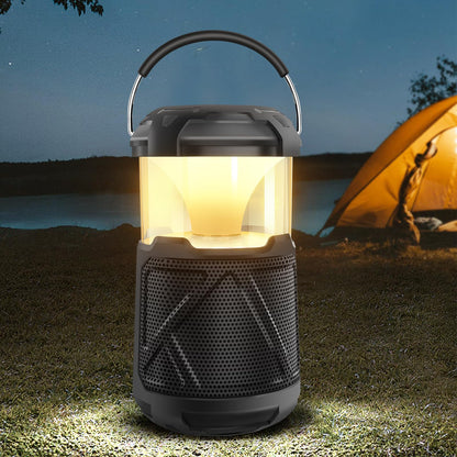 Portable Bluetooth Speaker with LED Lights, Waterproof