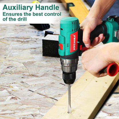 18V Cordless Hammer Drill With Bit Set