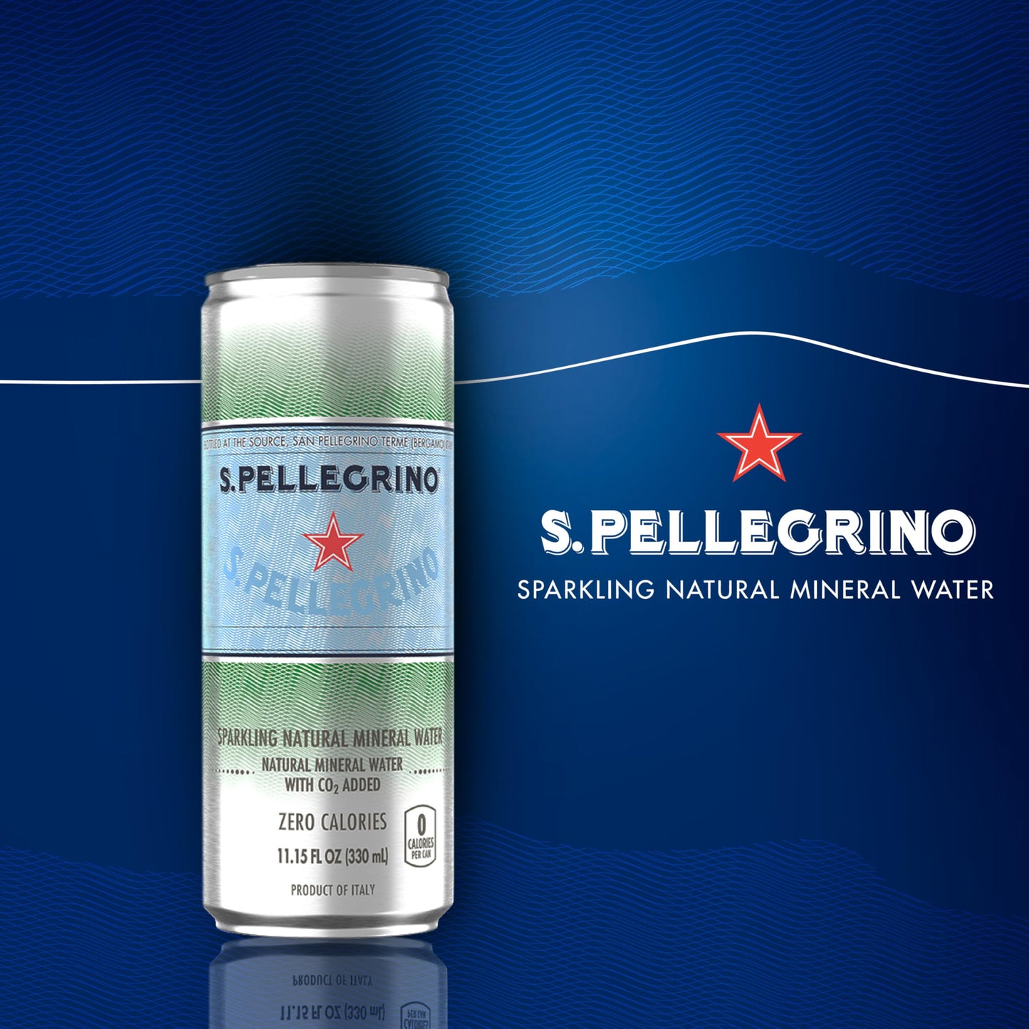 24 Pack San Pellegrino Sparkling Mineral Water