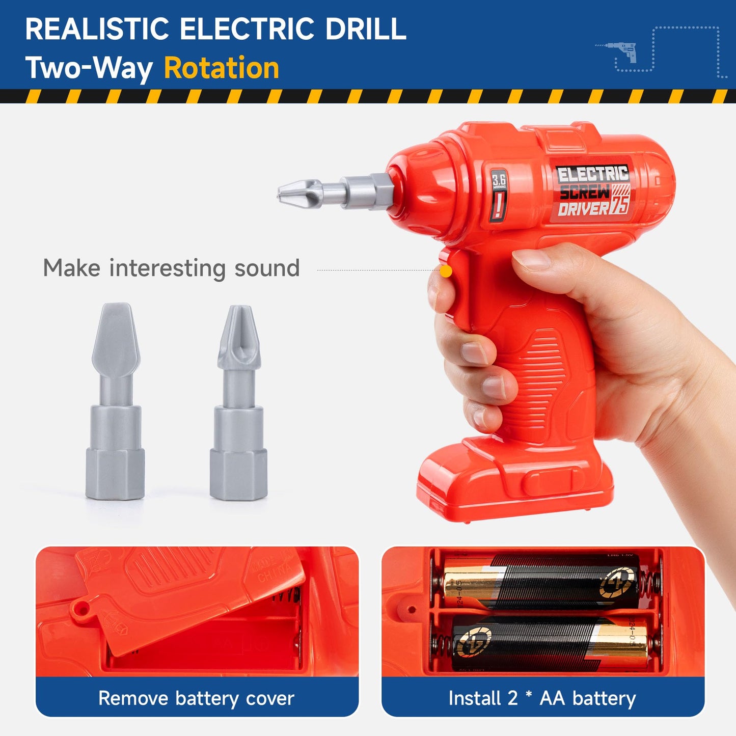 Kids Tool Bench with 138 Realistic Tools