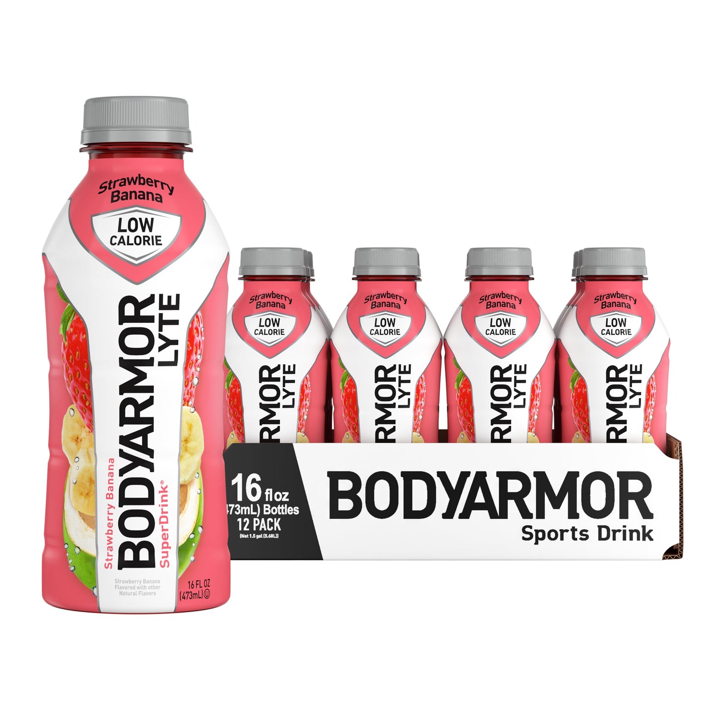 BODYARMOR LYTE Strawberry Banana Sports Drink, 12-Pack