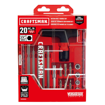 CRAFTSMAN 20-Piece T-Handle Ratcheting Wrench Set