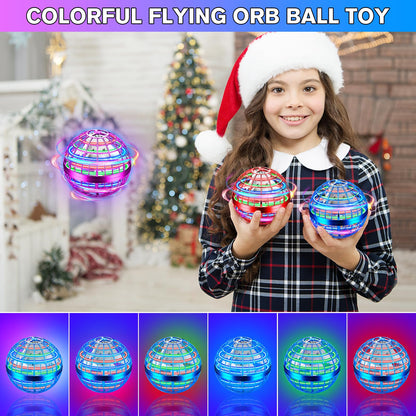 UPDATE: DEAD!  Vantexi 2024 Flying Orb Ball Toy,Flying Ball Drone Hand Controlled,Flying Orb Ball Toys with LED Light,Cosmic Globe Boomerang Ball for Christmas Birthday Gifts(Blue)
