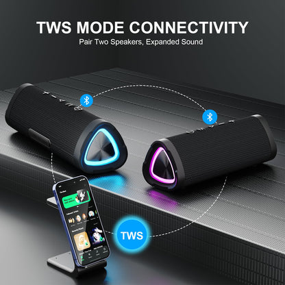 Vanzon Portable Bluetooth Speaker with 24H Playtime