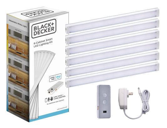BLACK+DECKER Smart Under Cabinet LED Lighting Kit