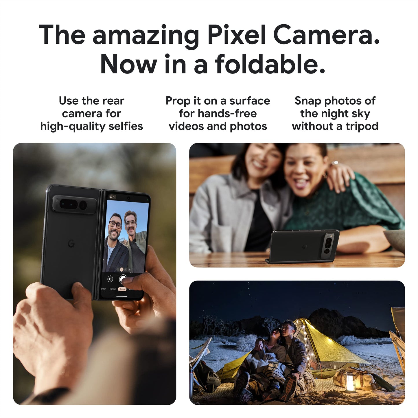 Google Pixel Fold 5G Smartphone with Telephoto Lens