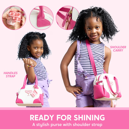27 PCS Play Purse Set for Little Girls