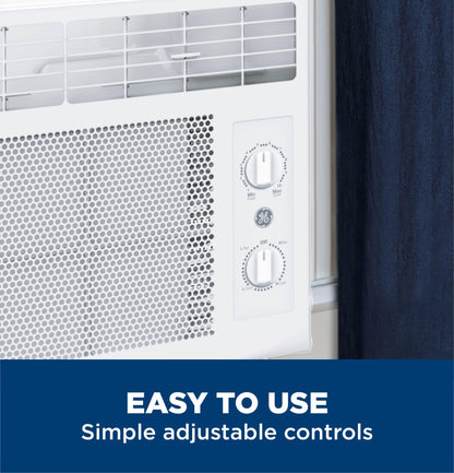 GE 5000 BTU Window Air Conditioner for Small Rooms