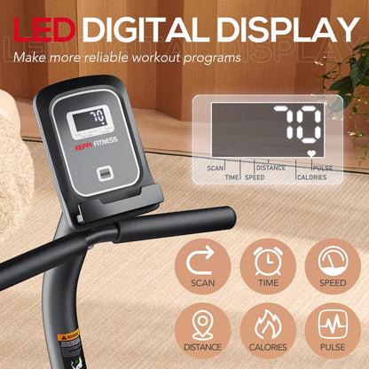 Recumbent Exercise Bike with Magnetic Resistance