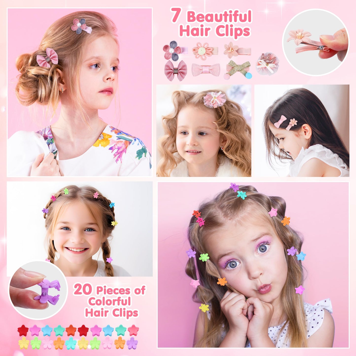 Jewelry Toys Set for Girls, 172 Pcs