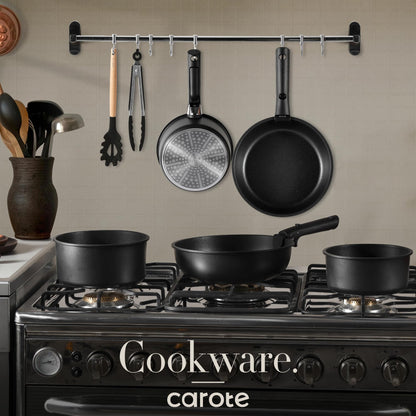 Nonstick Cookware Set with Detachable Handle