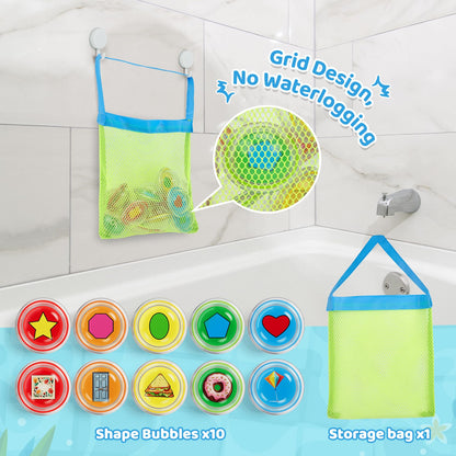 10pcs JoyCat Toddler Bath Toy Set