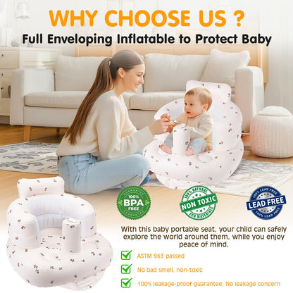 Momsnug Inflatable Baby Seat with Built-in Pump