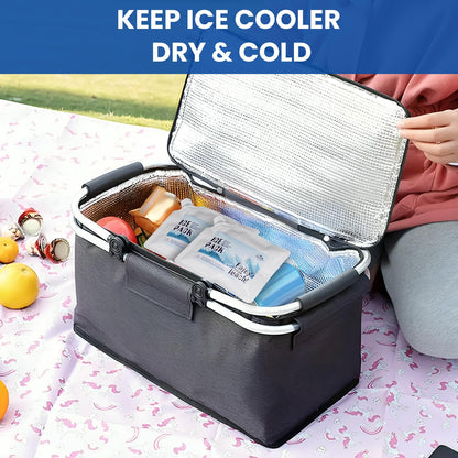 3 Pack Reusable Ice Packs for Coolers