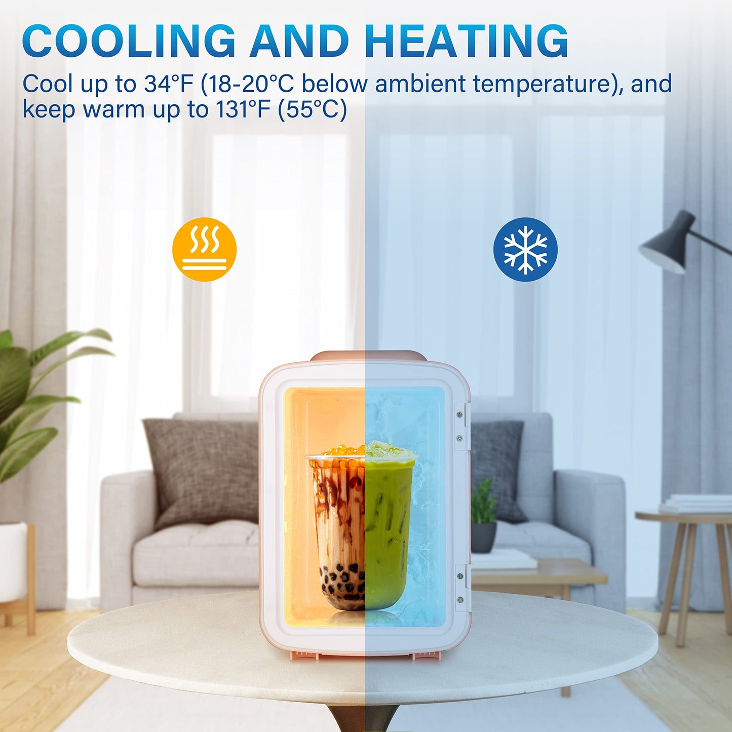 4L Portable Cooler & Warmer by Simple Deluxe
