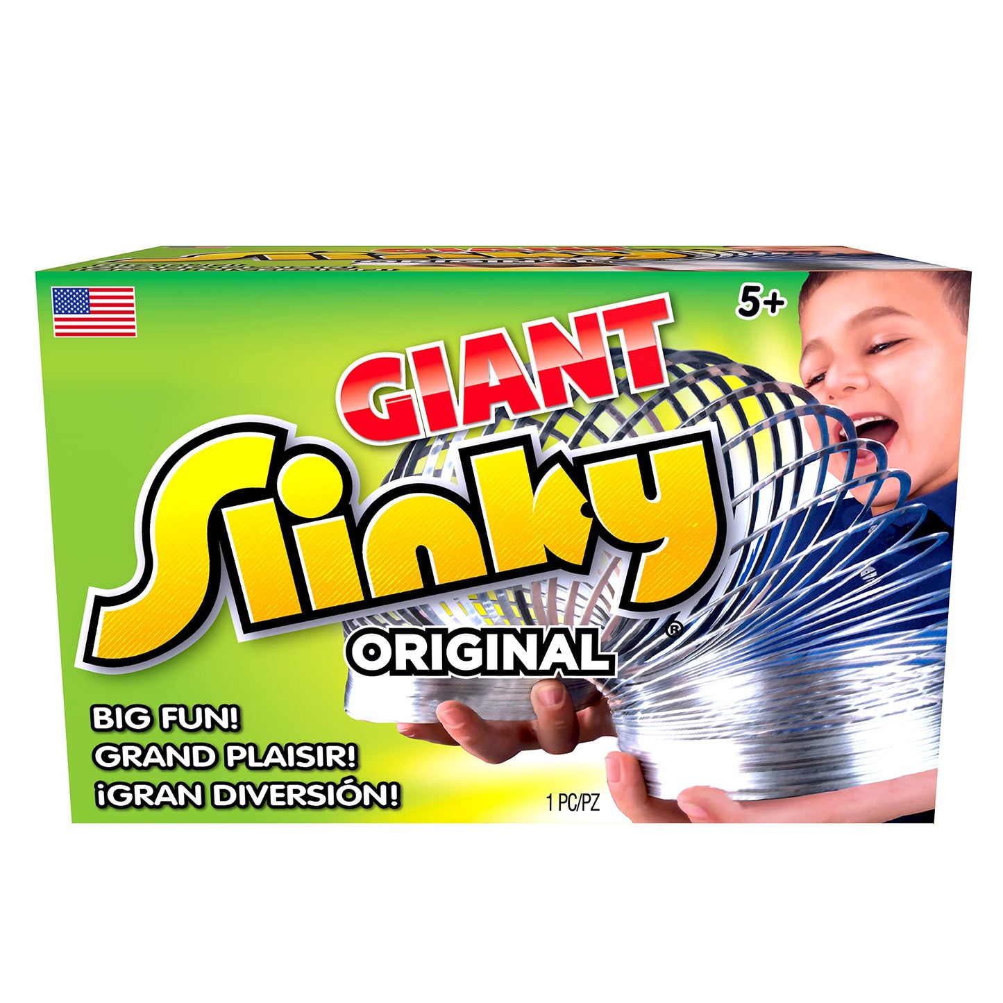 Giant Slinky Metal Spring Toy for Kids